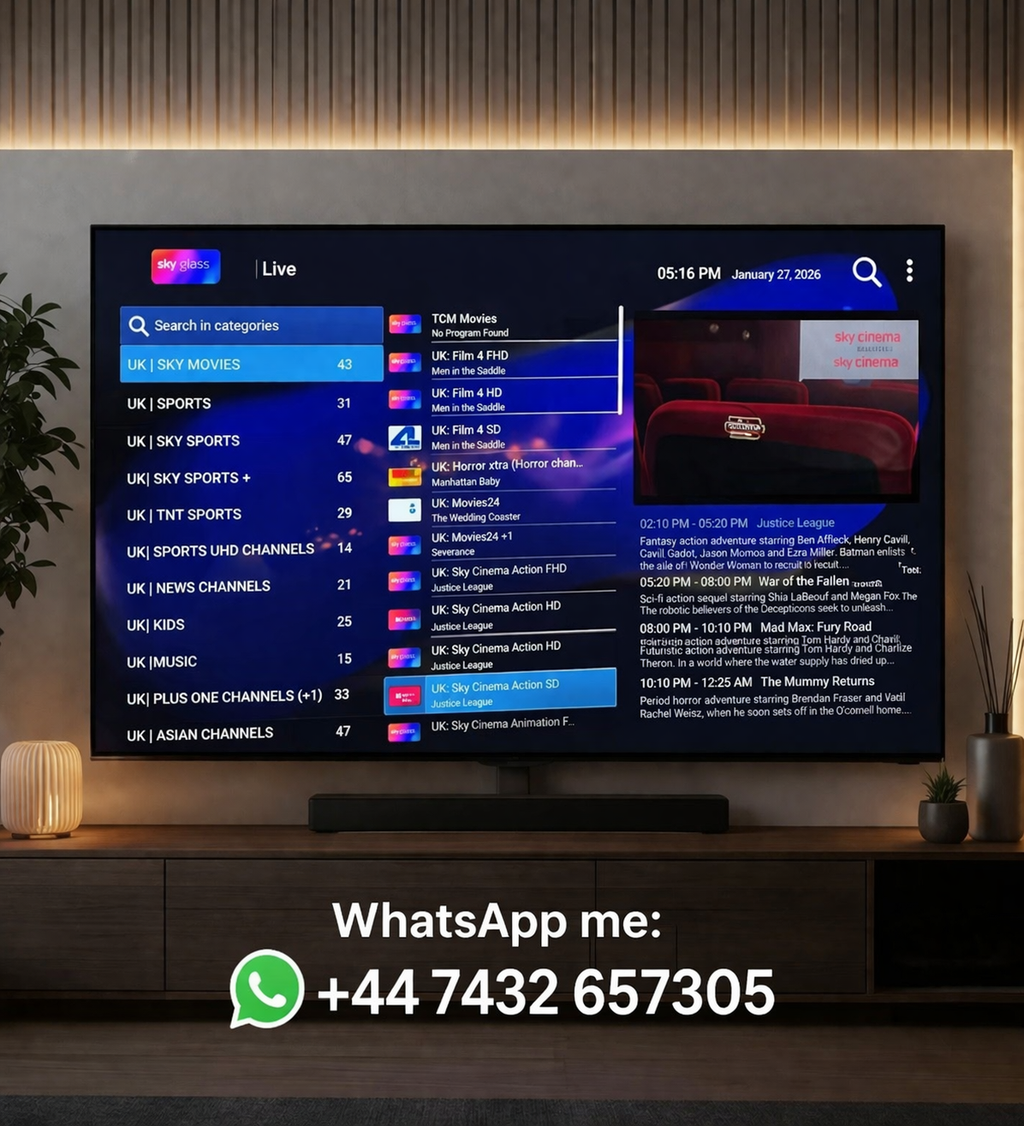 Premium Streaming Access – 12 Month Plan by FlixStick Pro - (WhatsApp me to buy this. Read Description)